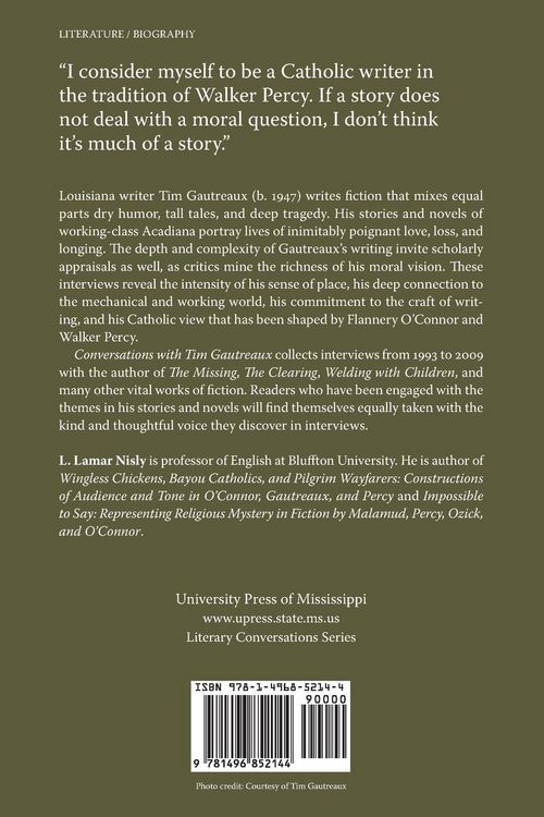 Produktbild: Conversations with Tim Gautreaux