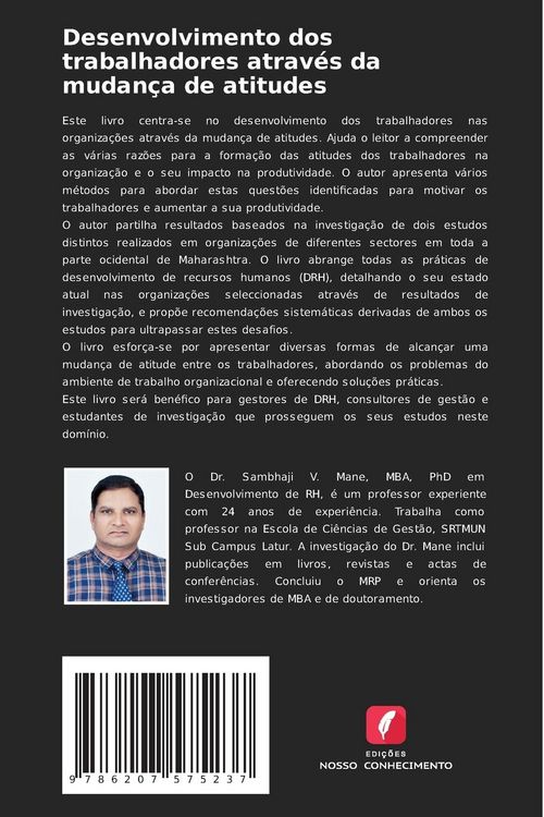 Produktbild: Desenvolvimento dos trabalhadores atrav&eacute;s da mudan&ccedil;a de atitudes