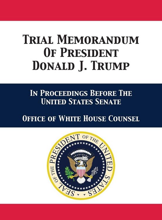 Produktbild: Trial Memorandum Of President Donald J. Trump