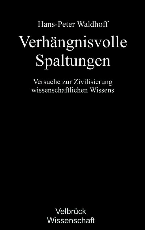 Produktbild: Verh&auml;ngnisvolle Spaltungen