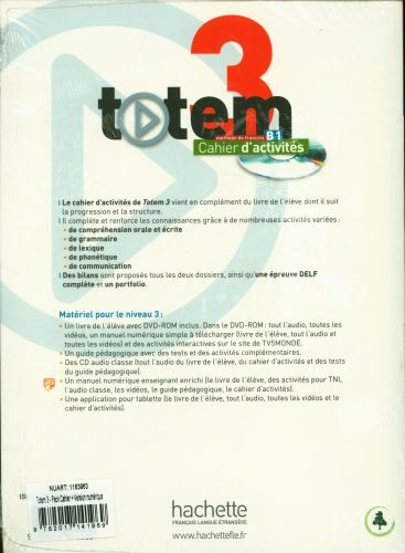 Produktbild: Totem 3 : pack cahier + version num&eacute;rique