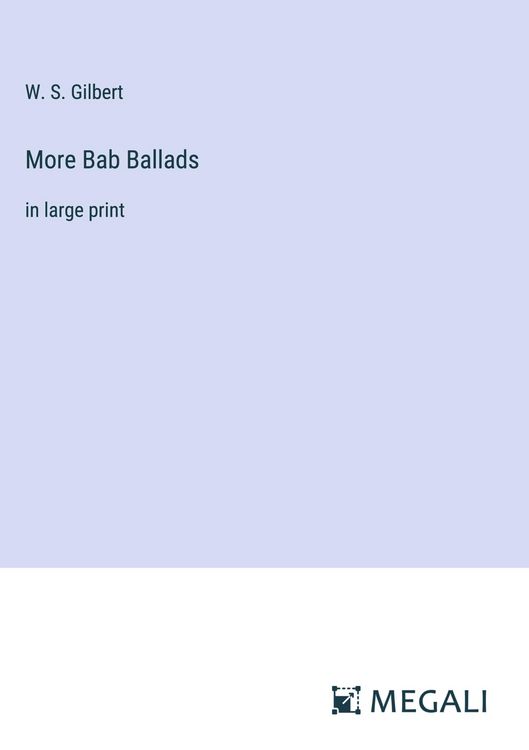 Produktbild: More Bab Ballads