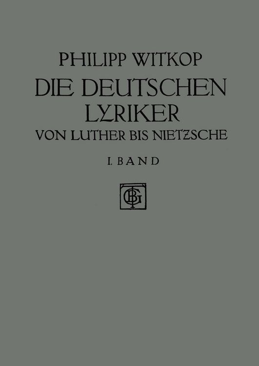 Produktbild: Die Deutschen Lyriker