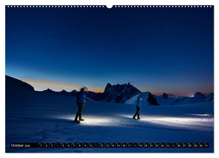 Produktbild: Magical Night Skies (High Quality Premium Wall Calendar 2026 DIN A2 landscape),CALVENDO 12 Month Wall Calendar