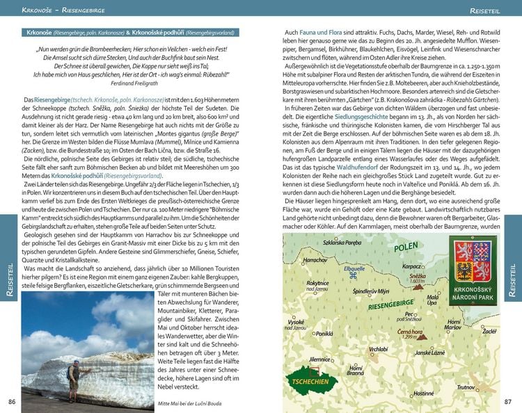 Produktbild: Riesengebirge - B&ouml;hmisches Paradies - Isergebirge