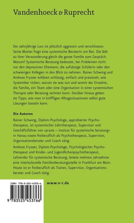 Produktbild: Systemische Beratung und Familientherapie &ndash; kurz, b&uuml;ndig, alltagstauglich