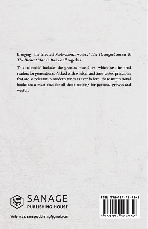 Produktbild: The Strangest Secret and The Richest Man in Babylon
