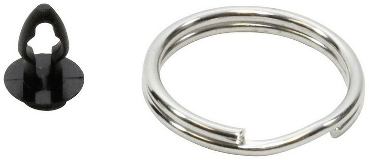 Produktbild: Hammond Electronics 1427KR Schl&uuml;sselring Stahl Chrom (&Oslash;) 25mm 1St.