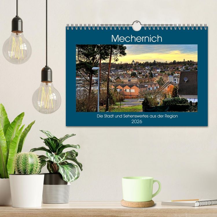 Produktbild: Mechernich - Die Stadt und Sehenswertes aus der Region (Wandkalender 2026 DIN A4 quer), CALVENDO Monatskalender