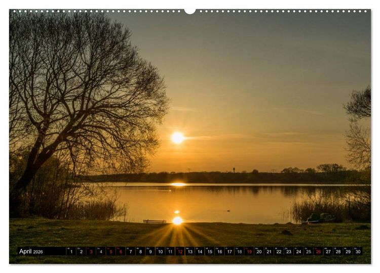 Produktbild: Immer wieder Sonnenschein (Wandkalender 2026 DIN A2 quer), CALVENDO Monatskalender