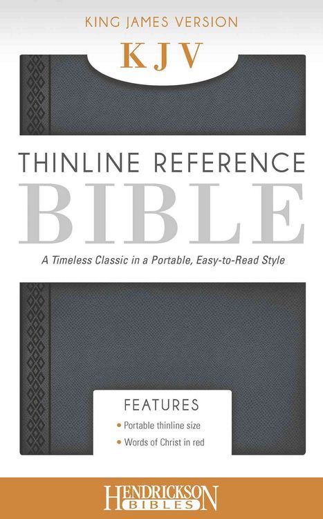 Produktbild: Thinline Reference Bible-KJV