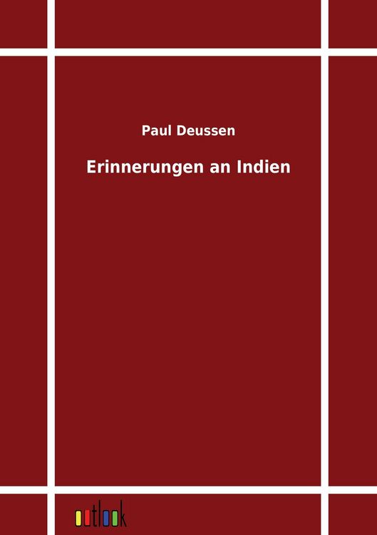 Produktbild: Erinnerungen an Indien