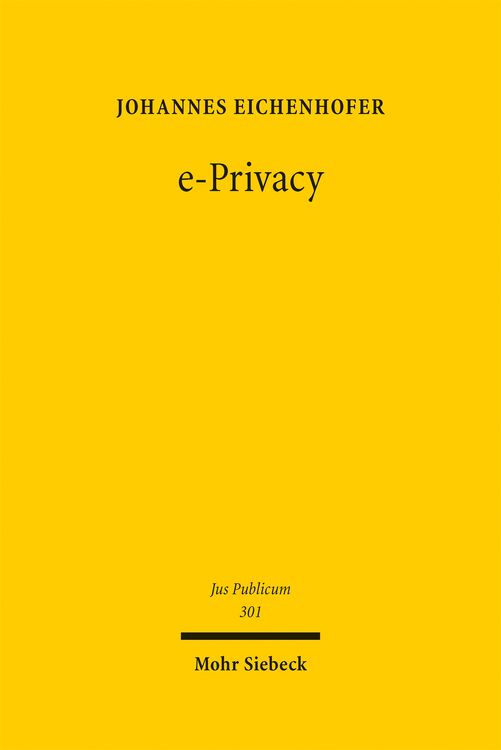 Produktbild: e-Privacy