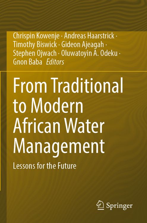 Produktbild: From Traditional to Modern African Water Management