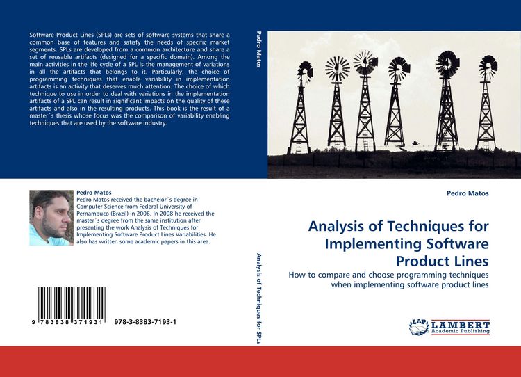 Produktbild: Analysis of Techniques for Implementing Software Product Lines