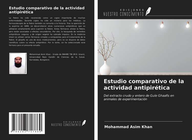 Produktbild: Estudio comparativo de la actividad antipir&eacute;tica