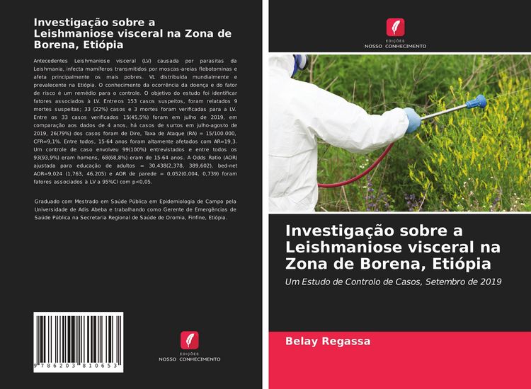 Produktbild: Investiga&ccedil;&atilde;o sobre a Leishmaniose visceral na Zona de Borena, Eti&oacute;pia