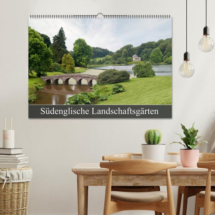 Produktbild: S&uuml;denglische Landschaftsg&auml;rten (Wandkalender 2026 DIN A2 quer), CALVENDO Monatskalender