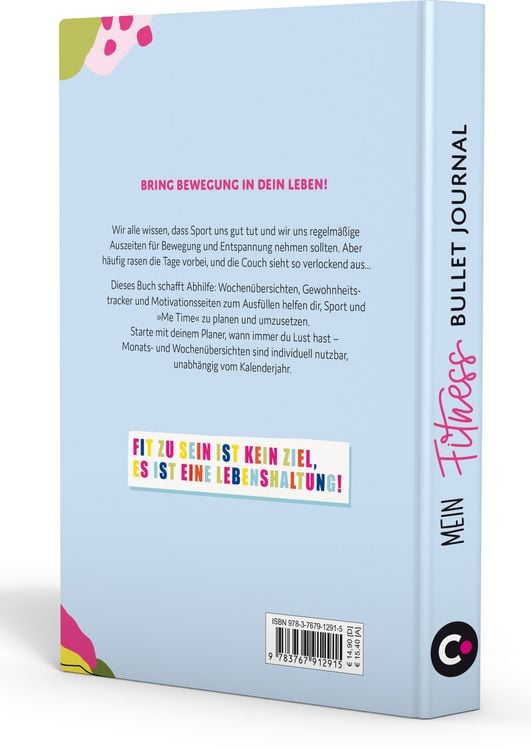 Produktbild: Mein Fitness Bullet Journal. Der Planer f&uuml;r Sport und Achtsamkeit.