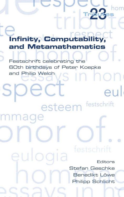 Produktbild: Infinity, Computability and Metamathematics