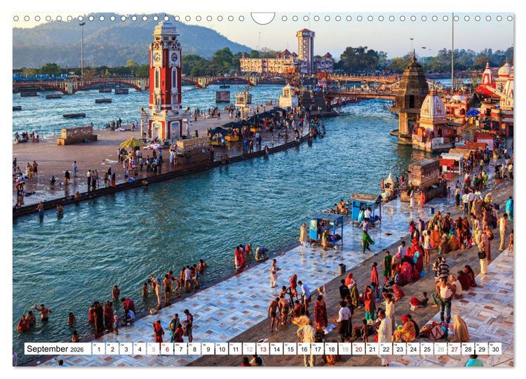 Produktbild: Faszination Indien (Wandkalender 2026 DIN A3 quer), CALVENDO Monatskalender