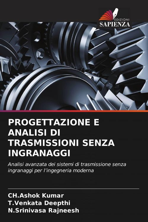 Produktbild: PROGETTAZIONE E ANALISI DI TRASMISSIONI SENZA INGRANAGGI