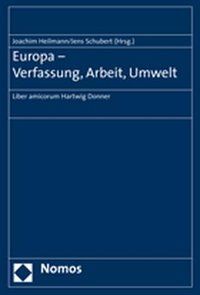 Produktbild: Europa - Verfassung, Arbeit, Umwelt