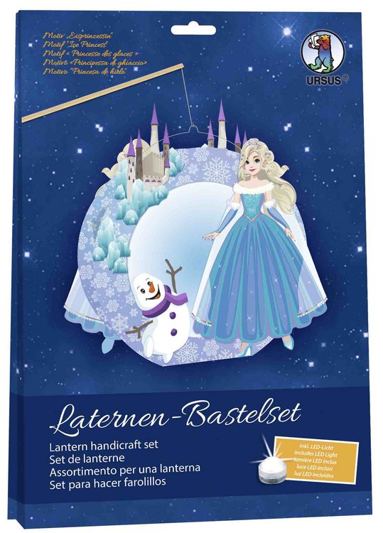 Produktbild: URSUS Laternen-Bastelset "Eisprinzessin"