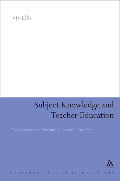 Produktbild: Subject Knowledge and Teacher Education
