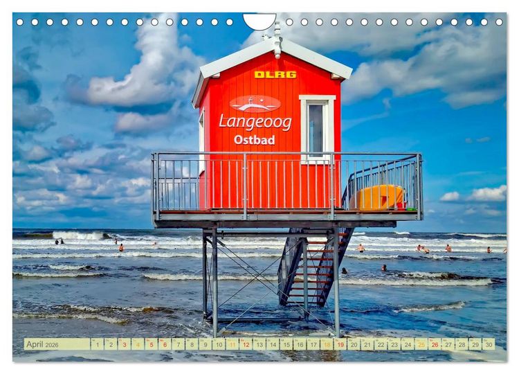 Produktbild: Mein Ostfriesland (Wandkalender 2026 DIN A4 quer), CALVENDO Monatskalender