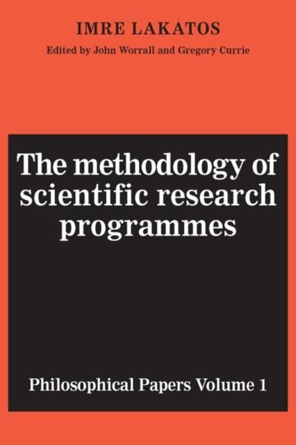 Produktbild: Methodology of Scientific Research Programmes: Volume 1