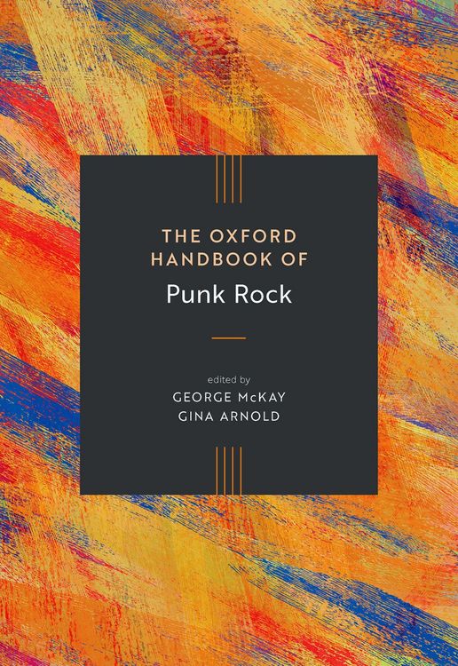 Produktbild: The Oxford Handbook of Punk Rock
