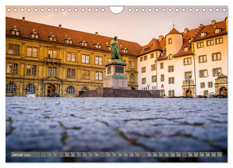 Produktbild: Historisches Stuttgart 2026 (Wandkalender 2026 DIN A4 quer), CALVENDO Monatskalender