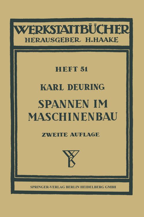 Produktbild: Spannen im Maschinenbau