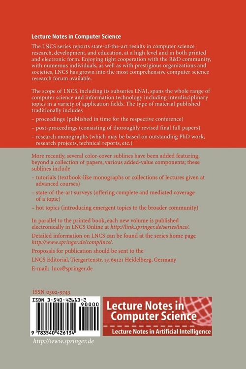 Produktbild: Spatial Information Theory: Foundations of Geographic Information Science