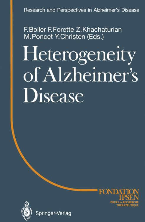 Produktbild: Heterogeneity of Alzheimer&rsquo;s Disease