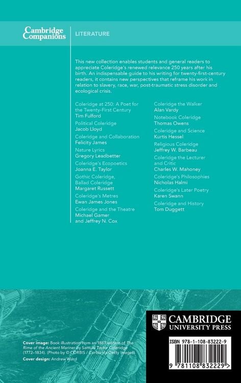 Produktbild: The New Cambridge Companion to Coleridge