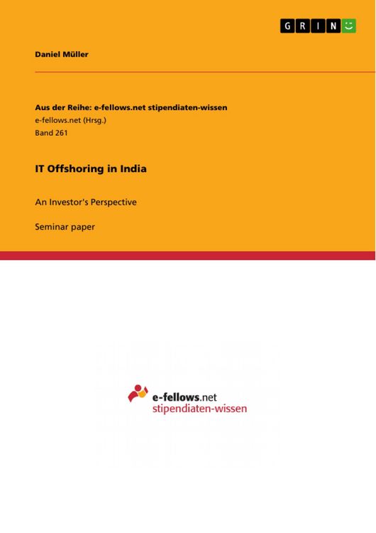 Produktbild: IT Offshoring in India