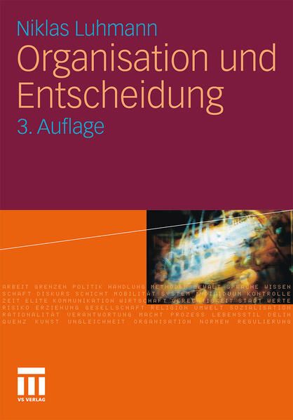 Produktbild: Organisation und Entscheidung