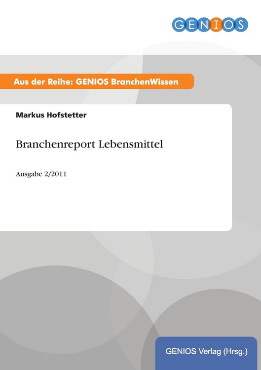 Produktbild: Branchenreport Lebensmittel
