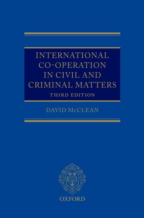 Produktbild: International Co-operation in Civil and Criminal Matters