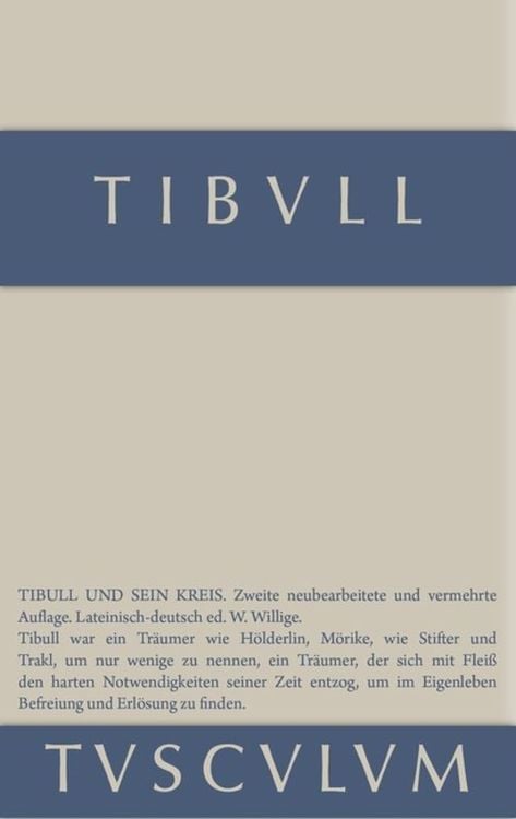 Produktbild: Tibull und sein Kreis