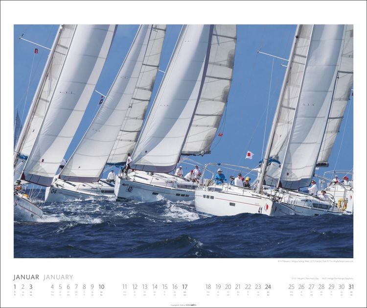 Produktbild: Sailing Kalender 2027
