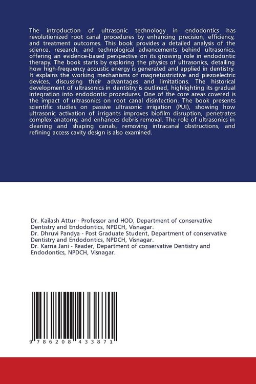 Produktbild: Ultrasonics in Endodontics