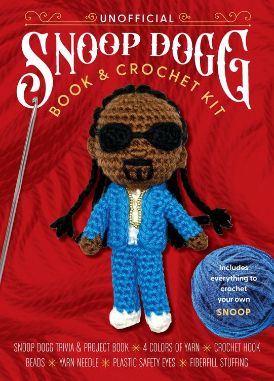 Produktbild: G&aacute;lusz, K: Unofficial Snoop Dogg Book and Crochet Kit