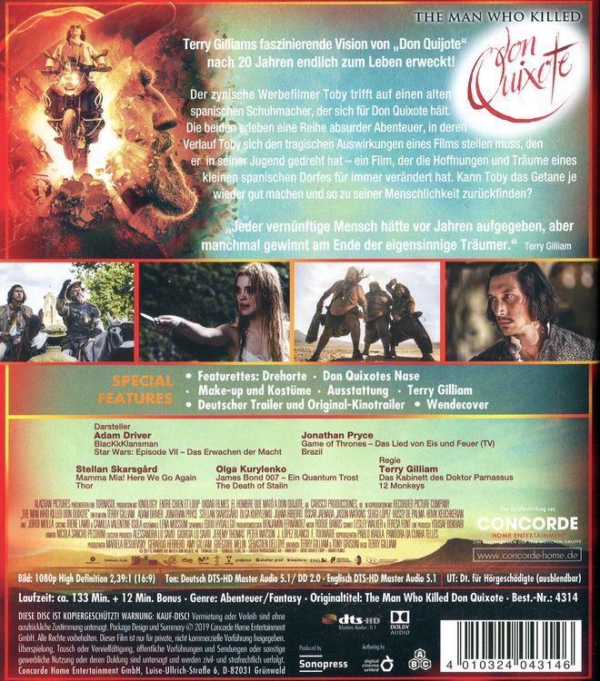 Produktbild: The Man Who Killed Don Quixote