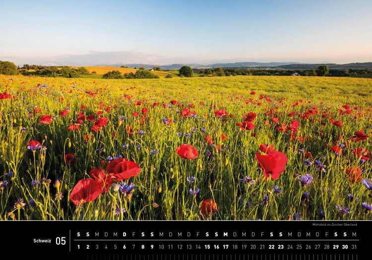 Produktbild: Schweiz Premiumkalender 2027