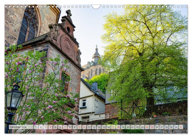 Produktbild: Marburg Impressionen (Wandkalender 2026 DIN A3 quer), CALVENDO Monatskalender