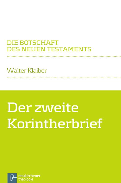 Produktbild: Der zweite Korintherbrief
