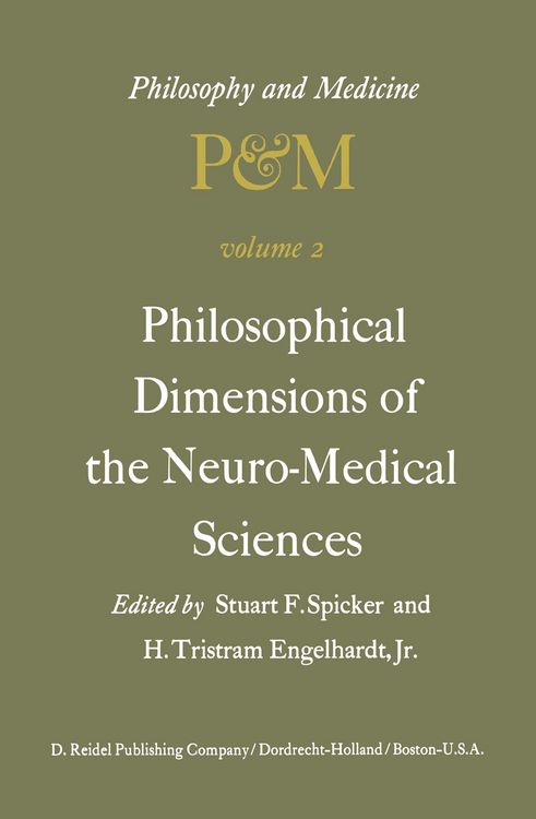 Produktbild: Philosophical Dimensions of the Neuro-Medical Sciences